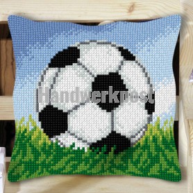 kruissteekkussen voetbal