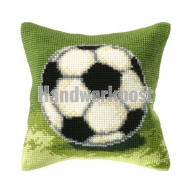 kruissteekkussen voetbal