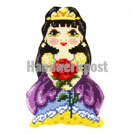 kruissteekkussen sprookjes, doornroosje