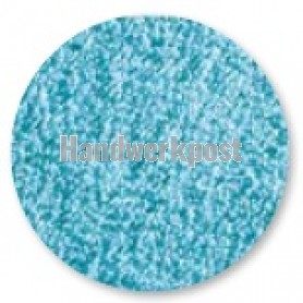 badstof gastendoekje, aqua (incl. aida borduurrand)