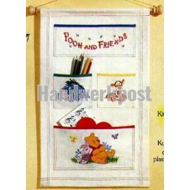 opbergwandzak, ecru (excl. garen/telpatroon/stok)