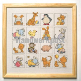 borduurpakket bobbi/happy friends vriendjes