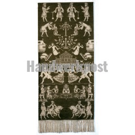 borduurpakket beiderwand, rood