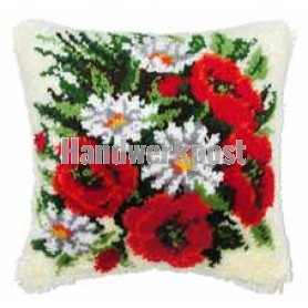 knoopkussen bloemen