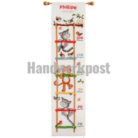 borduurpakket groeimeter/meetlat phillipe