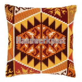kruissteekkussen geometrisch motief-2