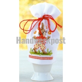 borduurpakket eiwarmer, paashaas