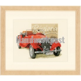 borduurpakket klassieke auto, riviera