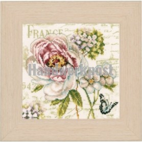 borduurpakket bloemen "france"