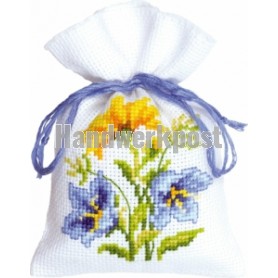 borduurpakket kruidenzakje, blauw/gele bloemen-2
