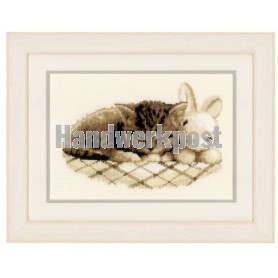 borduurpakket poes met knuffel