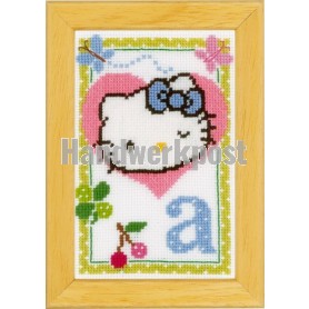 borduurpakket hello kitty, letter A