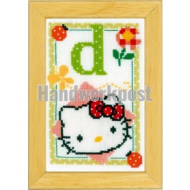 borduurpakket hello kitty, letter D