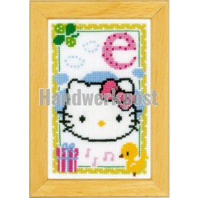 borduurpakket hello kitty, letter E