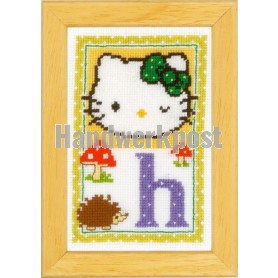 borduurpakket hello kitty, letter H