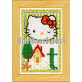 borduurpakket hello kitty, letter T