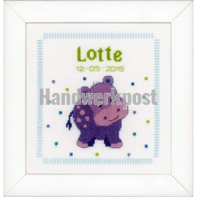 borduurpakket cute jungle, geboorte lotte