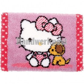 knoopkleed hello kitty, met puppy