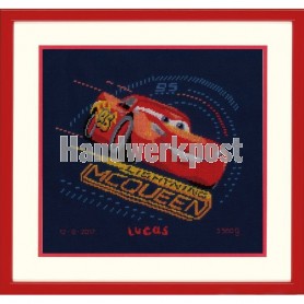 borduurpakket cars, "met gierende banden", geboorte lucas