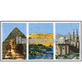 borduurpakket egypte drieluik