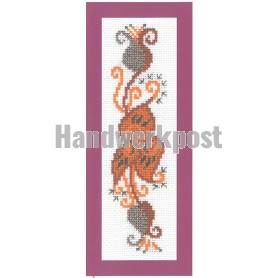 borduurpakket boekenlegger, bloemenornament-1