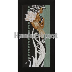 borduurpakket afrikaanse met bloemen