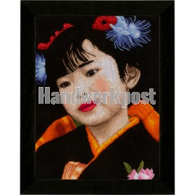 borduurpakket japans meisje