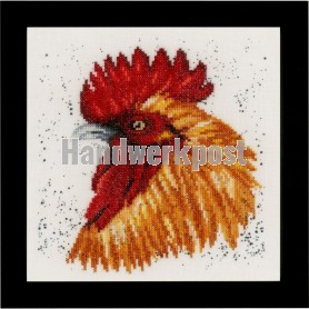 borduurpakket bruine kip