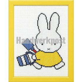 borduurpakket dick bruna, nijntje met emmer