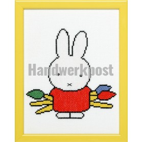 borduurpakket dick bruna, nijntje met penselen