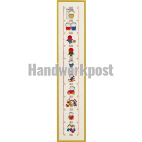 borduurpakket dick bruna, groeimeter/meetlat