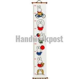 borduurpakket dick bruna, groeimeter/meetlat nijntje