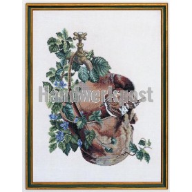 borduurpakket vogels op emmer