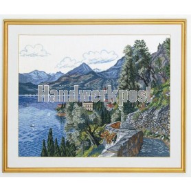 borduurpakket berglandschap
