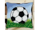 kruissteekkussen voetbal