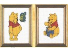 borduurpakket winnie de pooh met vlinder of honing
