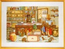 borduurpakket beatrix potter, peter rabbit's shop