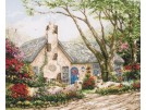 borduurpakket engelse cottage