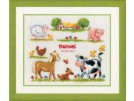 borduurpakket boerderij, geboorte daniël