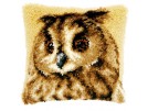 knoopkussen bruine uil