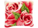 knoopkussen rose rozen