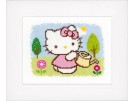 borduurpakket hello kitty, vier seizoenen, lente
