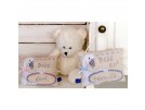 borduurpakket deurhanger, baby slaapt/is wakker