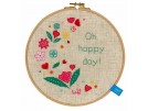 borduurpakket lief!, oh, happy day! (incl. borduurring)