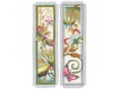 borduurpakket boekenlegger (2 st.) decoratieve vlinders