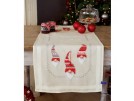 kruissteekloper kerstkabouters, ecru