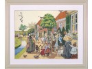 borduurpakket cornelis jetses, grote vertelselplaat