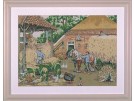 borduurpakket cornelis jetses, hooi komt binnen