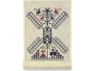 borduurpakket klokkenkleedje, molen
