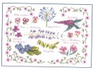 borduurpakket collage bloemen